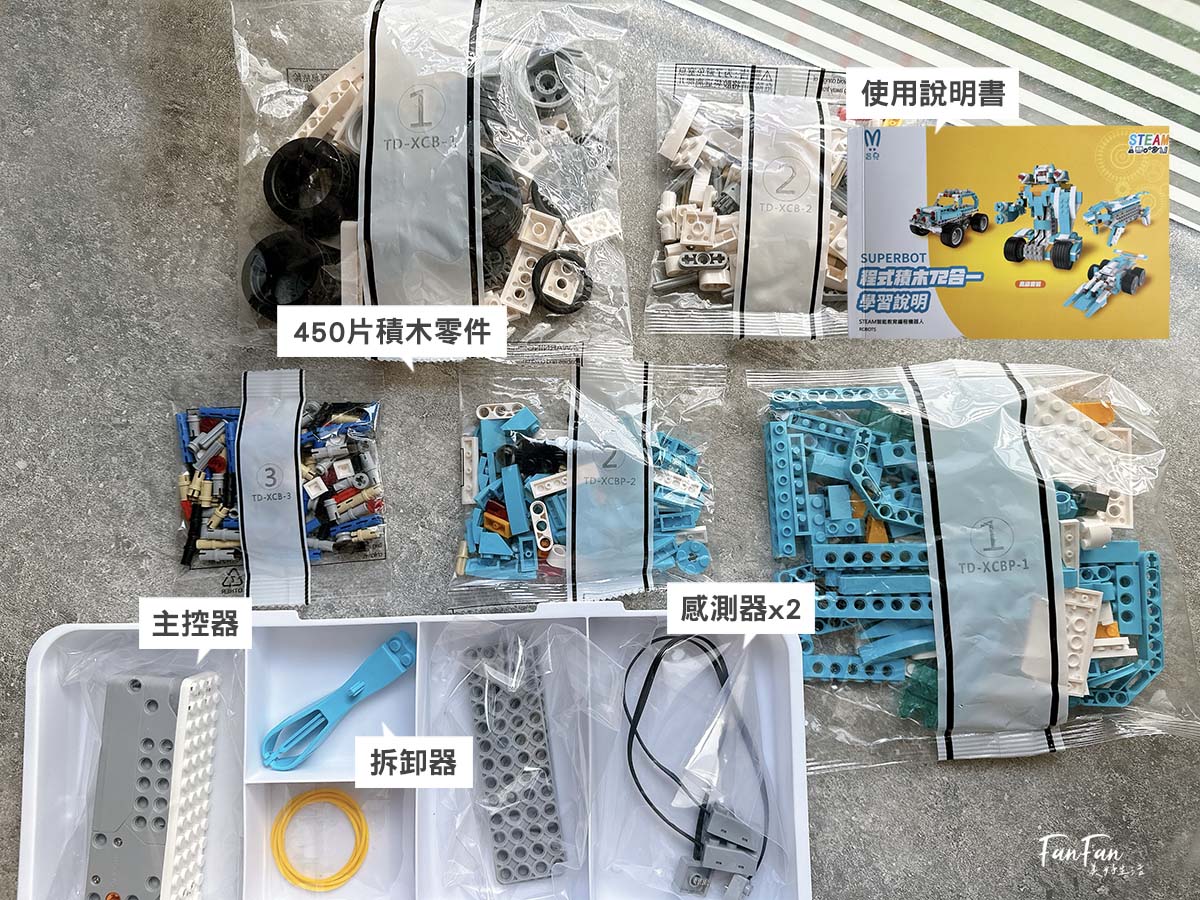 程式積木編程玩具推薦|AI世代必備的入門編程STEAM玩具!程式積木360合一編程套裝與72合一編程套裝,搭建會動會走的樂高機器人,在家也能玩樂高積木學科學及基礎編程! - 第4張圖 程式積木編程玩具推薦|AI世代必備的入門編程STEAM玩具!程式積木360合一編程套裝與72合一編程套裝,搭建會動會走的樂高機器人,在家也能玩樂高積木學科學及基礎編程!