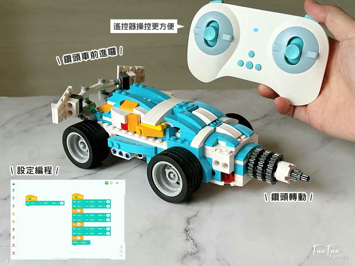 程式積木編程玩具推薦|AI世代必備的入門編程STEAM玩具!程式積木360合一編程套裝與72合一編程套裝,搭建會動會走的樂高機器人,在家也能玩樂高積木學科學及基礎編程! - 第28張圖 程式積木編程玩具推薦|AI世代必備的入門編程STEAM玩具!程式積木360合一編程套裝與72合一編程套裝,搭建會動會走的樂高機器人,在家也能玩樂高積木學科學及基礎編程!