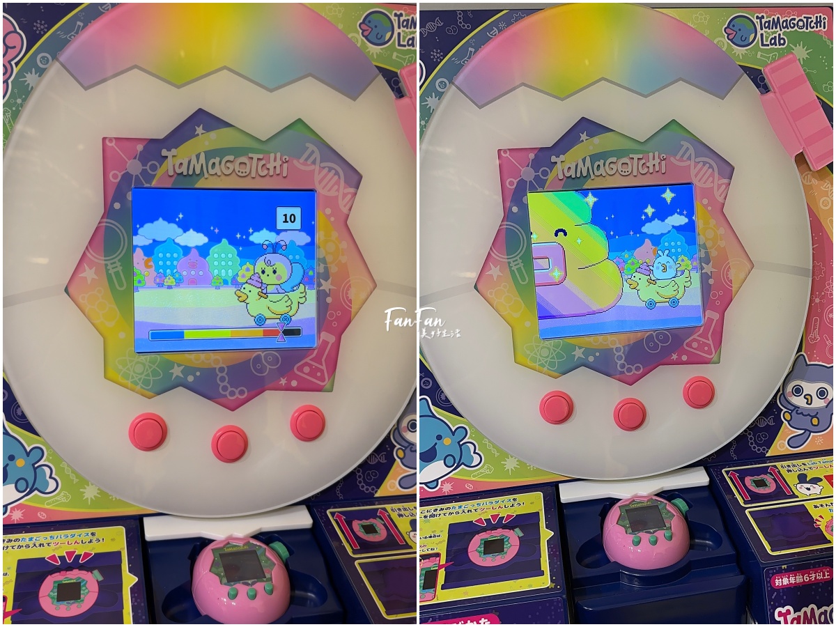 來去Tamagotchi factory原宿體驗概念店！Lab Tama連線交換最新道具、超萌必敗限定款迷你公仔造型瓶！たまごっち ふぁくとり